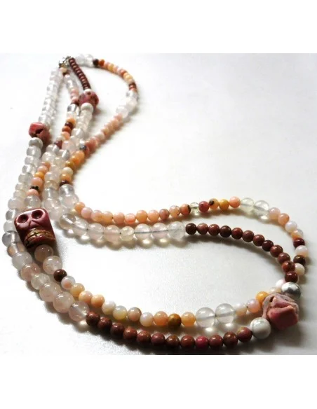 Collier Opale rose Collier Opale rose