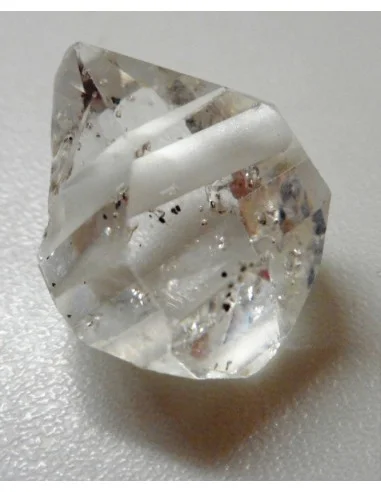 Diamant d'Herkimer d'Etats Unis pendentif 19mm