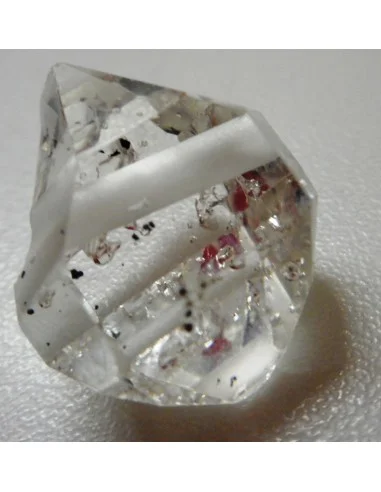 Diamant d'Herkimer d'Etats Unis pendentif 19mm