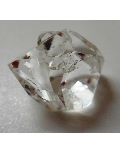 Diamant d'Herkimer d'Etats Unis pendentif 19mm