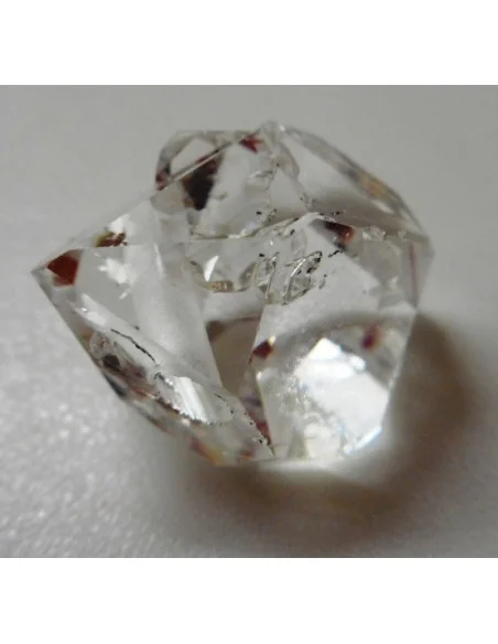 Diamant d'Herkimer d'Etats Unis pendentif 19mm