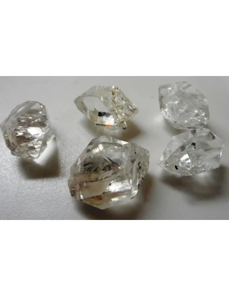 Diamant d'Herkimer compagnon pendentif 26 a 28mm
