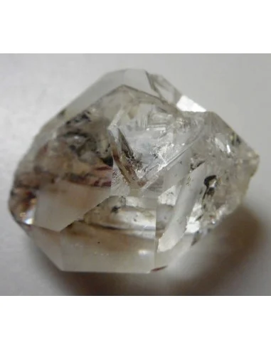 Diamant d'Herkimer compagnon pendentif 26 a 28mm