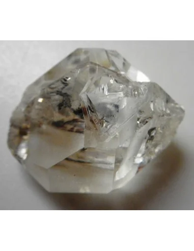 Diamant d'Herkimer compagnon pendentif 26 a 28mm