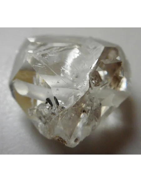 Diamant d'Herkimer compagnon pendentif 26 a 28mm