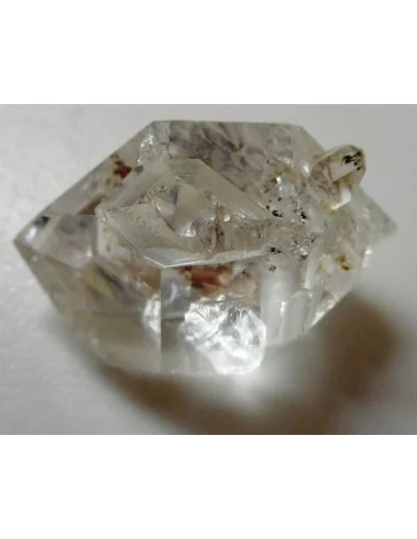 Diamant d'Herkimer compagnon pendentif 26 a 28mm