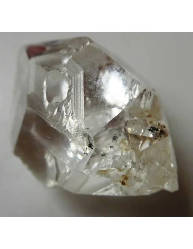 Diamant d'Herkimer compagnon pendentif 26 a 28mm