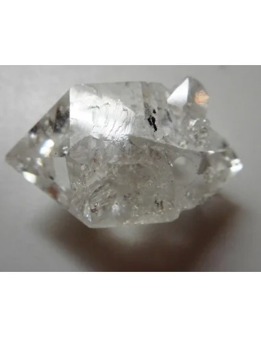 Diamant d'Herkimer compagnon pendentif 26 a 28mm