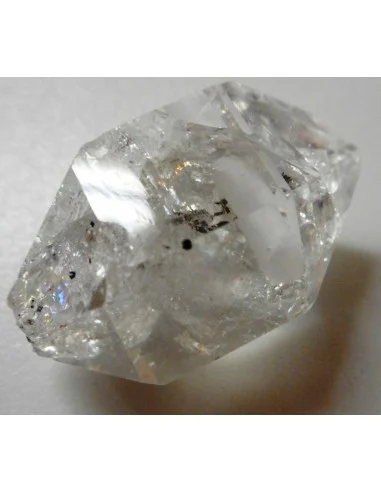 Diamant d'Herkimer compagnon pendentif 26 a 28mm