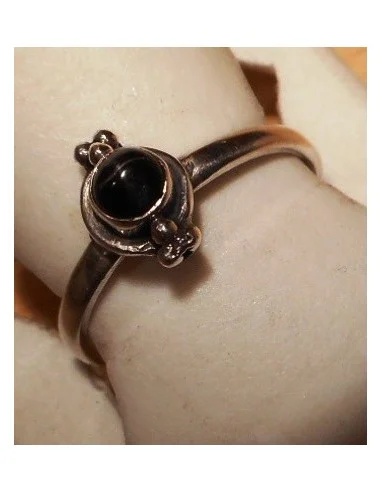 Saphir étoilé bague 