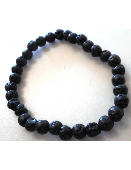 Pierre volcanique bracelet 