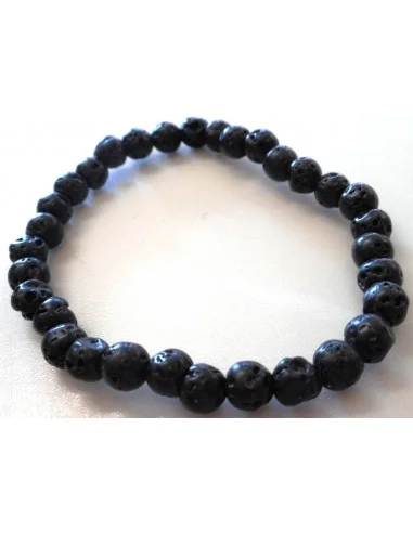 Pierre volcanique bracelet 