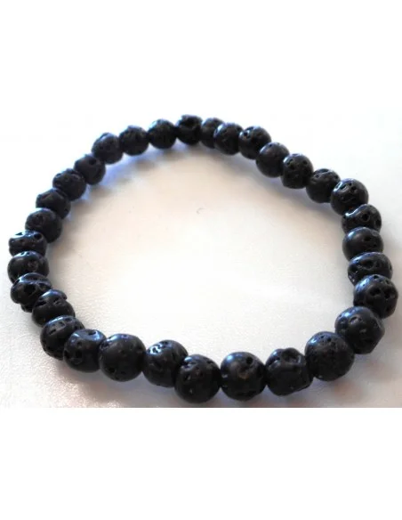 Pierre volcanique bracelet 