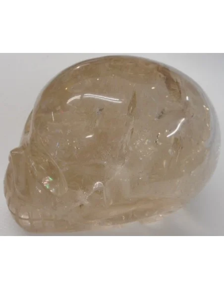 Crane en quartz fumé citriné Crane en quartz fumé citriné