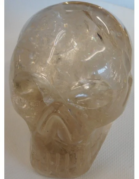 Crane en quartz fumé citriné Crane en quartz fumé citriné