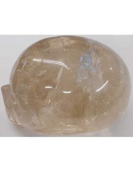 Crane en quartz fumé citriné Crane en quartz fumé citriné