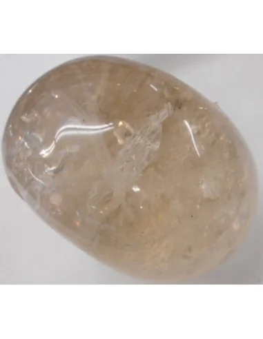 Crane en quartz fumé citriné