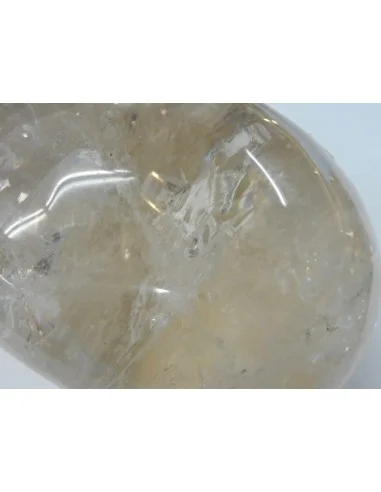 Crane en quartz fumé citriné