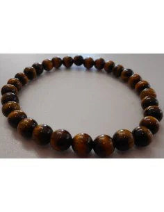 Bracelet en oeil de tigre 6mm