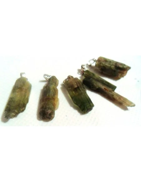 Tourmaline bicoleur pendentif