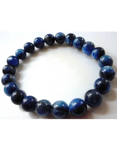 Cyanite bleue bracelet 8mm