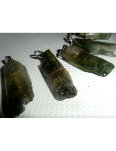 Tourmaline bicoleur pendentif