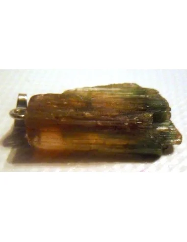 Tourmaline bicoleur pendentif