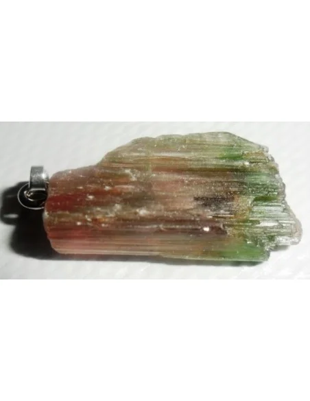 Tourmaline bicoleur pendentif