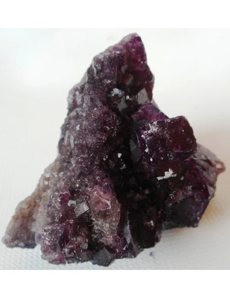 Fluorine violette geode