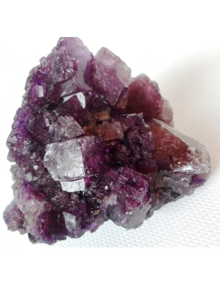 Fluorine violette geode