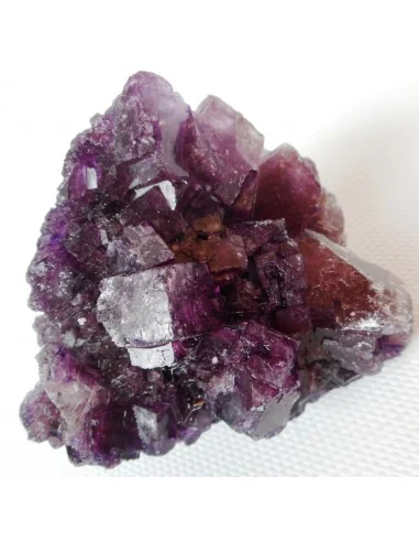 Fluorine violette geode