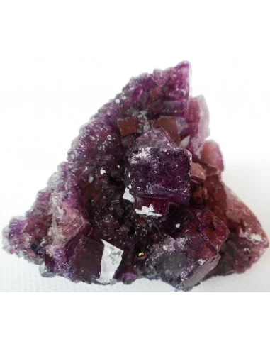 Fluorine violette geode