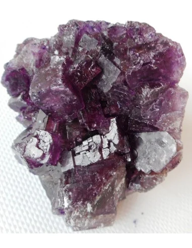 Fluorine violette geode