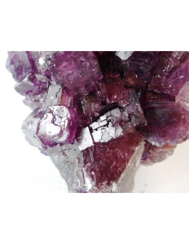 Fluorine violette geode