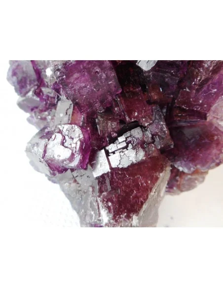 Fluorine violette geode