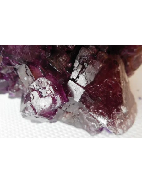 Fluorine violette geode