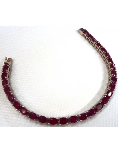 Rubis, gemmes bracelet