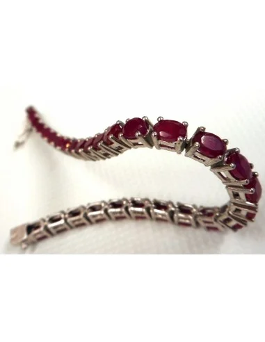 Rubis, gemmes bracelet