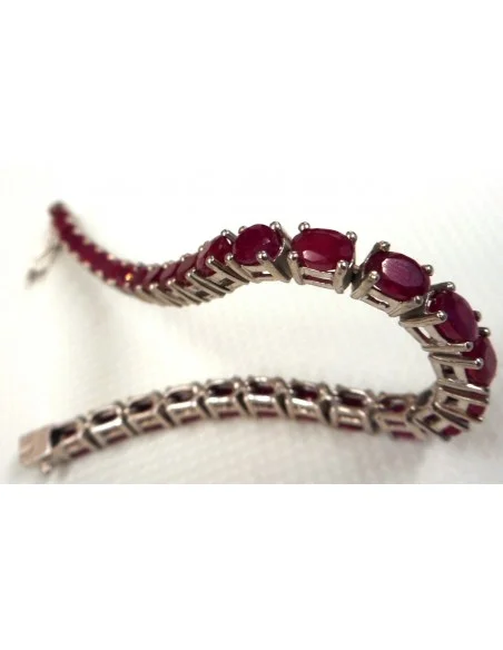 Rubis, gemmes bracelet