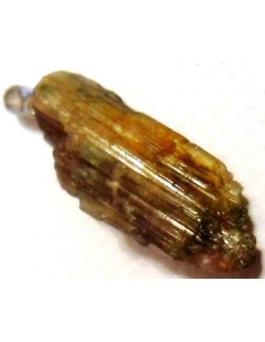 Tourmaline bicoleur pendentif