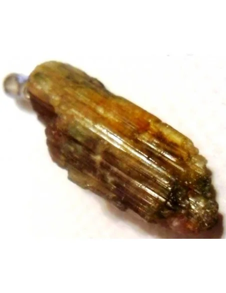 Tourmaline bicoleur pendentif