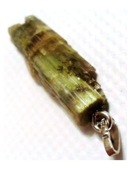 Tourmaline bicoleur pendentif