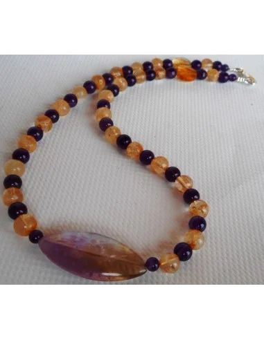 Collier ametrine