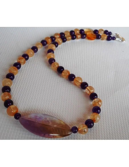 Collier ametrine Collier ametrine