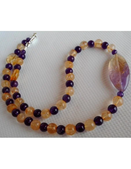 Collier ametrine Collier ametrine