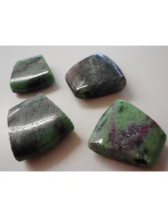 Pendentif Zoisite avec rubis