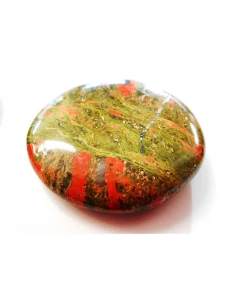 Unakite pierre polis