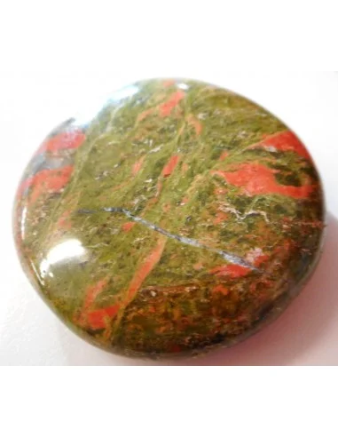 Unakite pierre polis