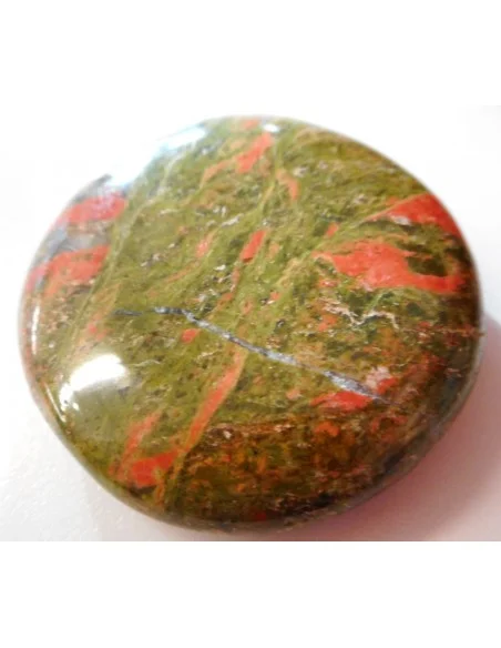 Unakite pierre polis