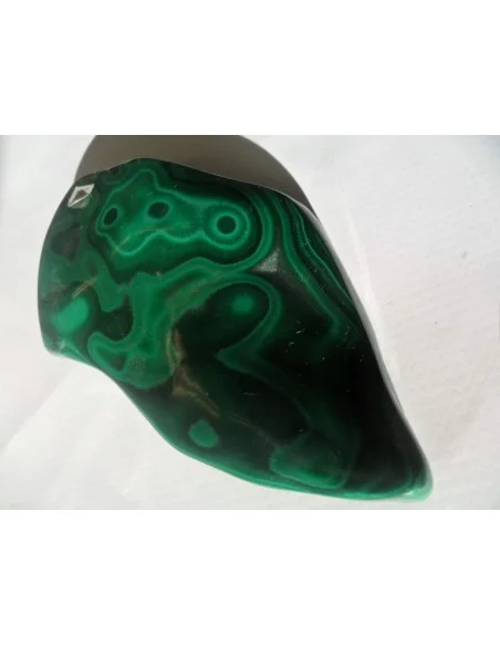 Galet en malachite